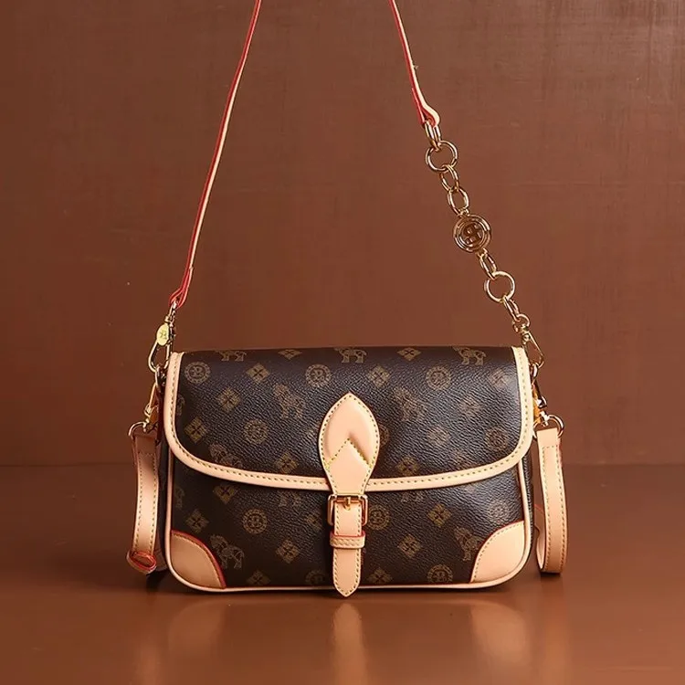 

Famous Designer Women's Messenger Bag Leather - Shoulder Bag For Ladies Classic Elegant Handbag Fashion