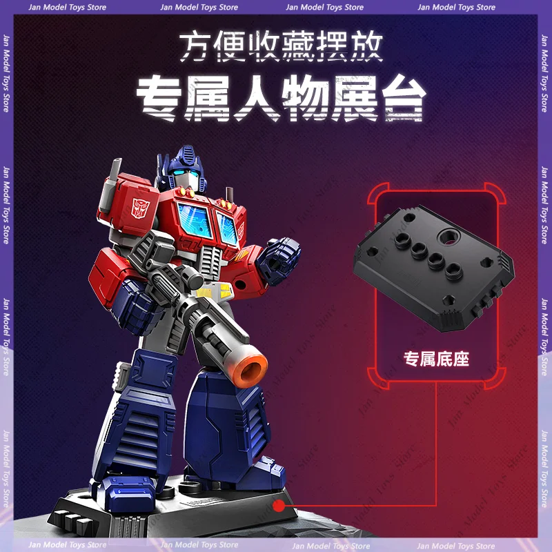 Instock Transformation Building Block Splicing Toys Optimus Prime Bumblebee Shockwave Megatron Robot Action Figure Toy Kid Gift