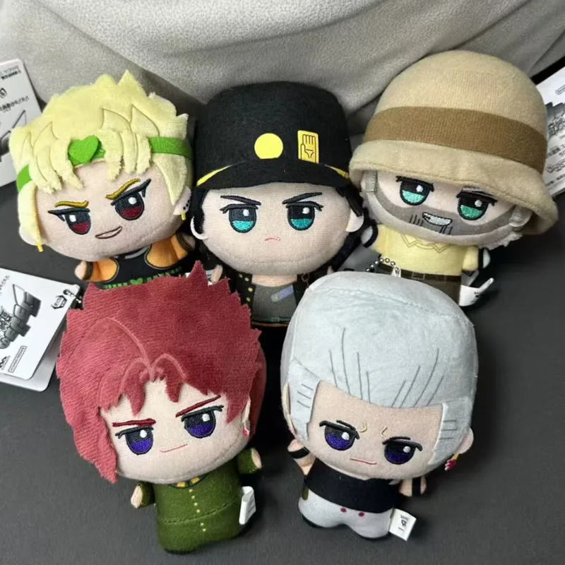 Cartoon Anime Bizarre Adventure Kakyoin Noriaki Plush Doll 12cm Joseph Pendant Toy Gift For Boys Girls