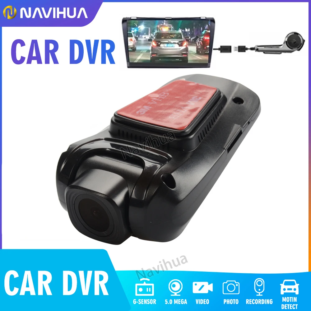 Dash Cam For Android Front cam Car Mirror Recorder HD Video Recorder USB Car DVR camera Original Night Vision w/ADAS Assistance