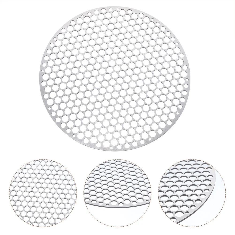 

Stainless Steel Grill Grilling Mesh Round Grate Bbq Mat Pad Barbecue Accessory Outdoor Net Grillers