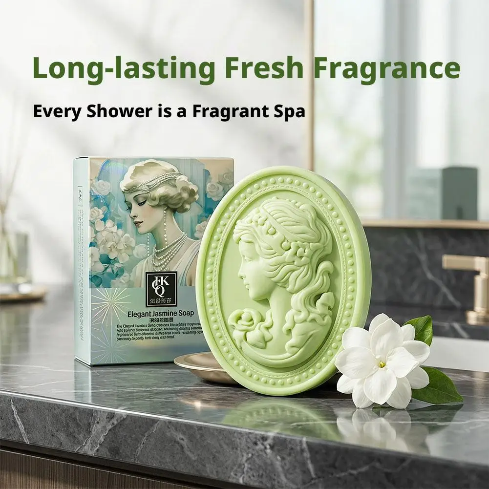 Vintage Soap Long-lasting Relaxing Fragrance Soap Handmade Soap for Cleansing,Refreshing,Oil Control,Bath Soap