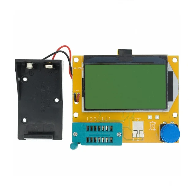 LCR-T4 Graphic Transistor Tester Resistance Capacitance ESR SCR 12684 Digital LCD Module