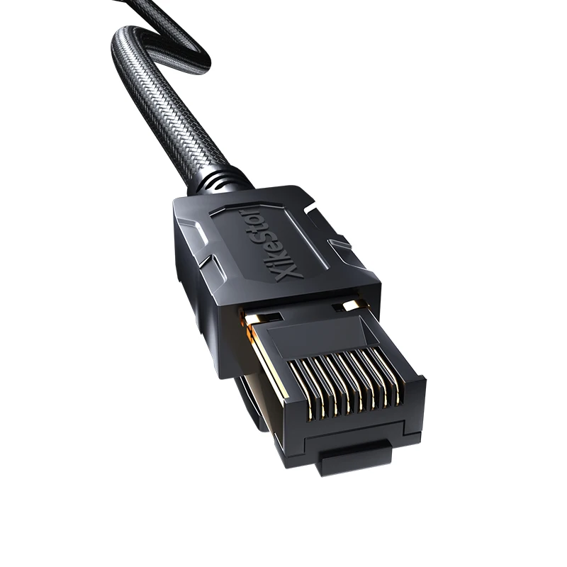 XikeStor 10G CAT 7 Ethernet Cable 10Gbps High Speed 30AWG Shielded Ethernet RJ45 Network Cable 1.5m, 3m, 5m, 8m