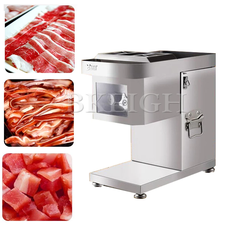 

Commercial Electric Meat Cutter For Cutting Fish Fillets And Shredded Meat Automatic Vegetable Shredder