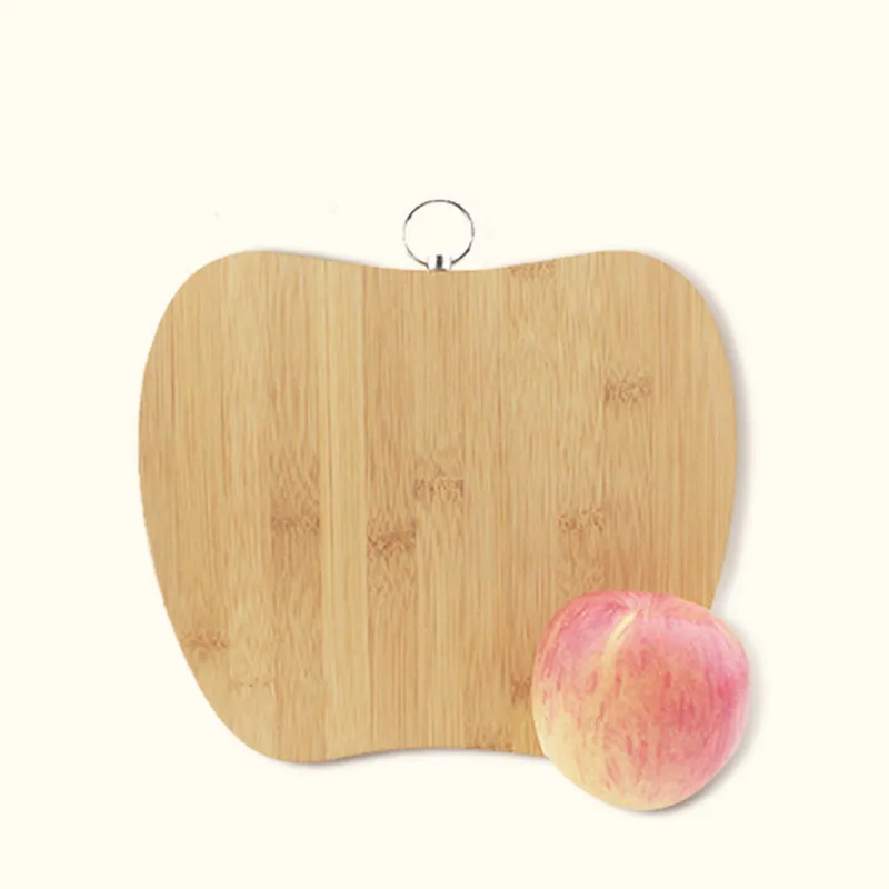 

Miniature Wooden Cutting Board Small Size Shaped Fruit Cutting Board Sticky Board Baby Complementary Food Bamboo Board