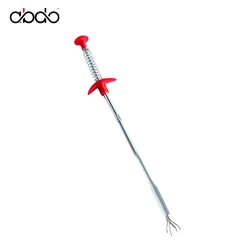 Flexible Grabber Claw Pick Up Reacher Tool with 4 Claws Bendable Hose Pickup Reaching Assist for Litter Home Sink Drains Toilet
