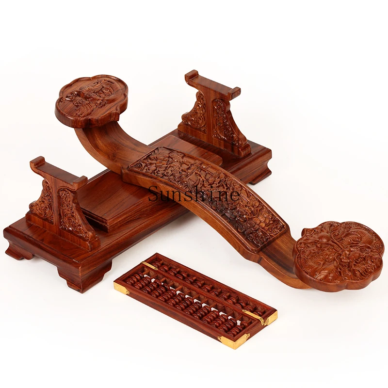 Wishful abacus solid wood carving handicraft ornament TV cabinet creative decoration