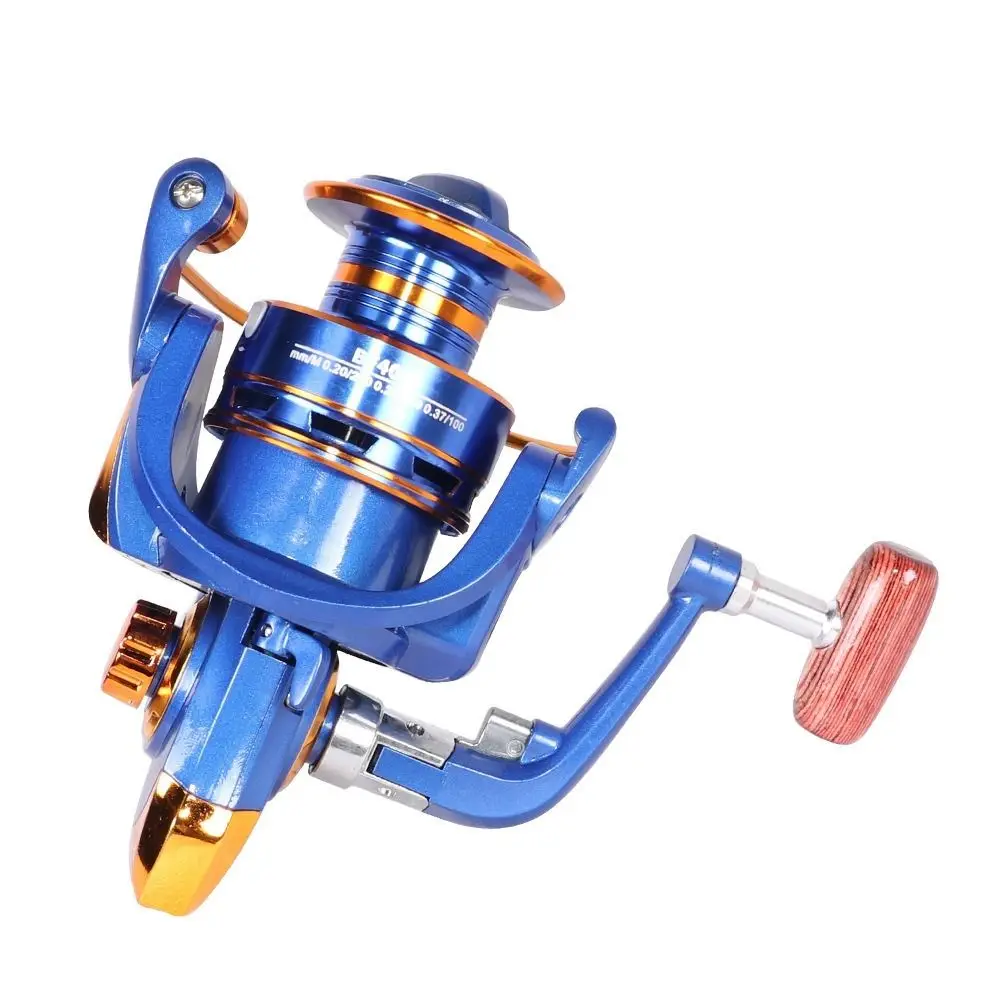 5.2:1 Gear Ratio Fishing Reel BF1000-7000 Strong Braking Force Fishing Wheel Quick Outgoing Line Accurate Throwing