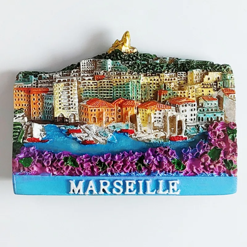 France Marseille Fridge Magnets Rocamadour Travelling Souvenirs Paris the Eiffel Tower Saumur Fridge Stickers Wedding Gifts