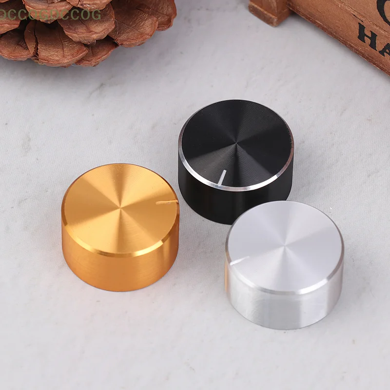 Picture 5: 6MM Potentiometer Knob Audio Amplifier Synthesizer Volume Control Knob 25x13MM Aluminum Alloy Rotary Encoder Switch Shaft Hole