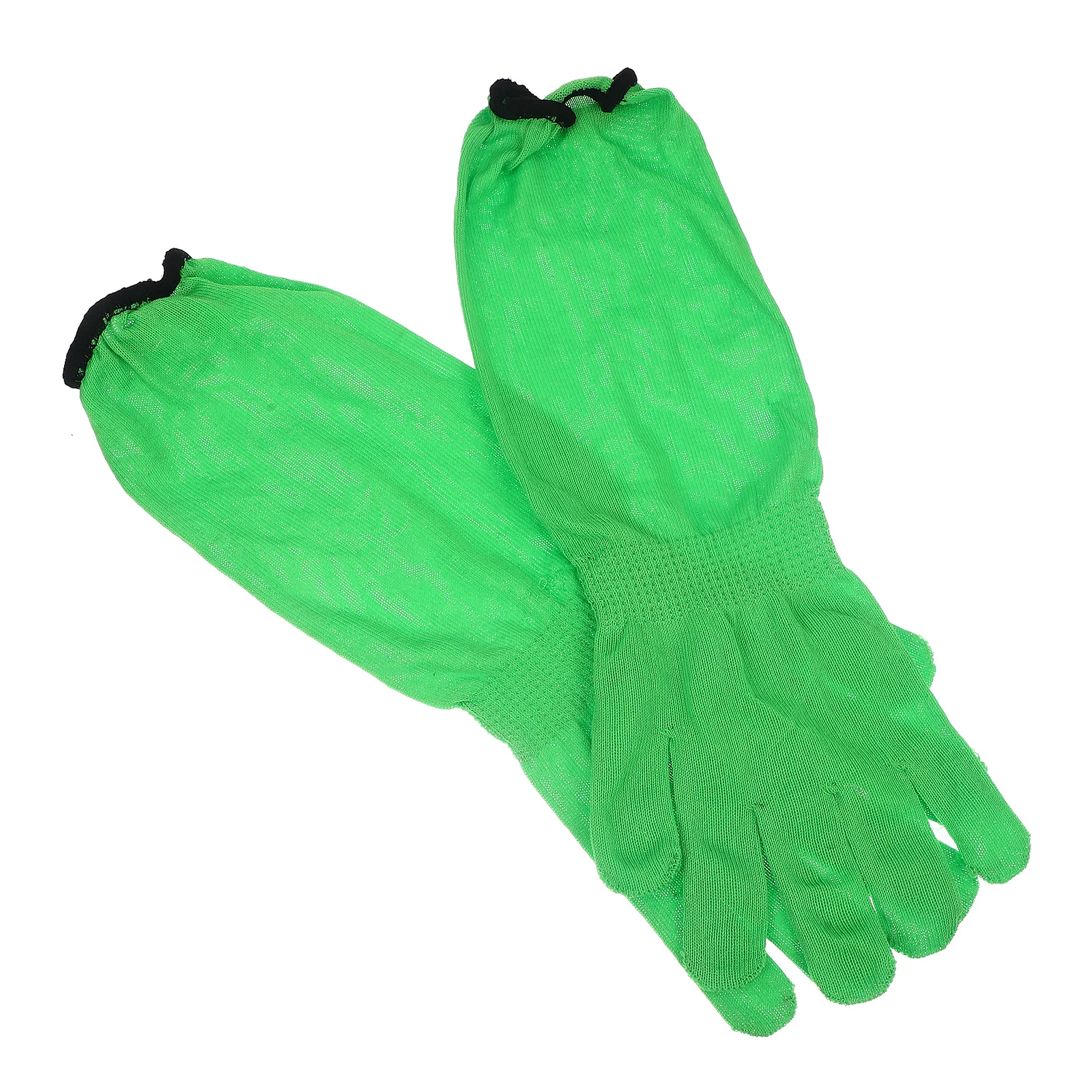

Cut Resistant Gloves Arm Guards Protective Sleeves 40CM Green Gardening Gloves Industrial Work Wear resistant Non slip