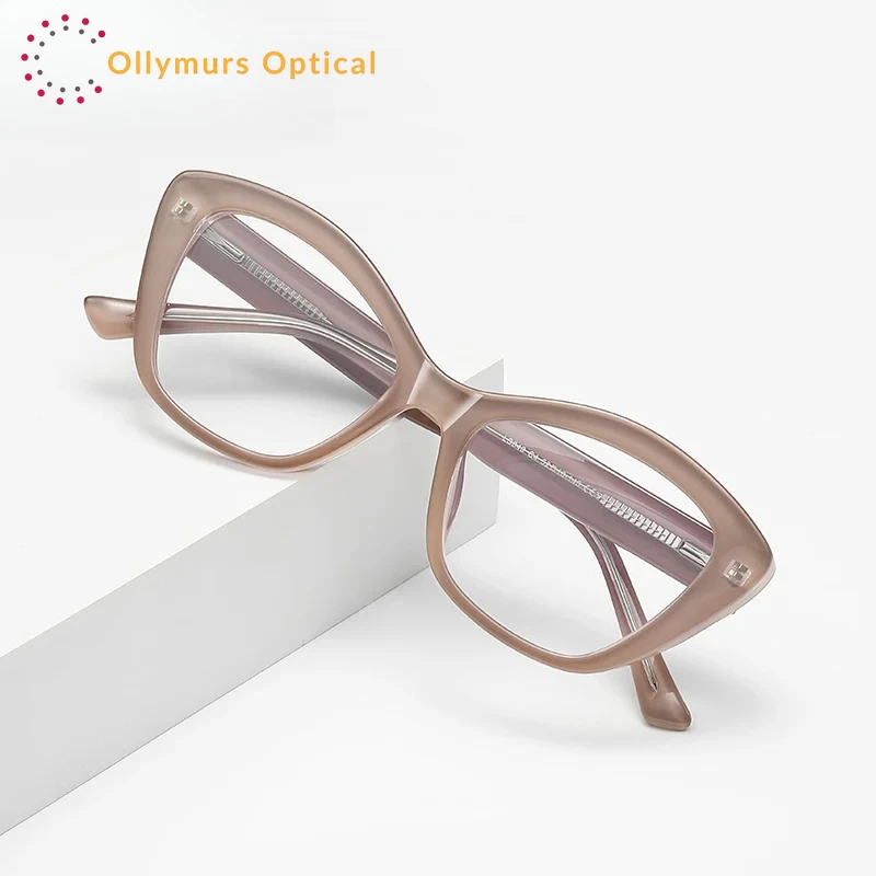 

OLLYMURS New Fashionable Personality Simple Butterfly Frames Women's Anti-blue Light Reading Glasses Can Be Customized Prescript