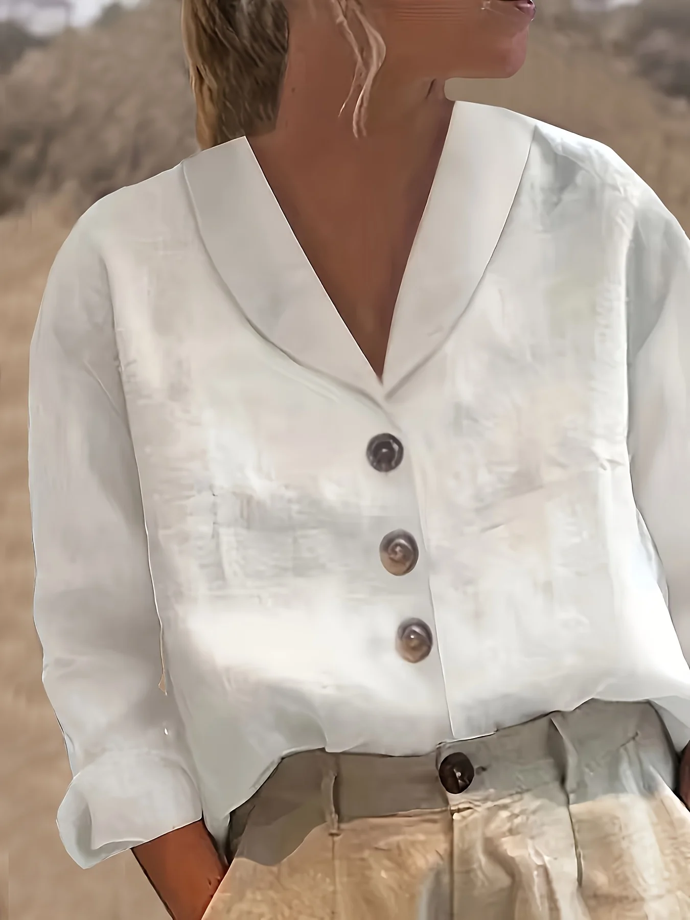 مزاجه فضفاض امرأة قميص أزياء عارضة بلوزة أنيقة طويلة الأكمام امرأة قميص عطلة نهاية الأسبوع الأعلى