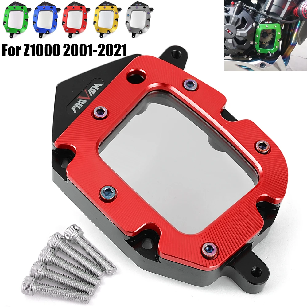 Motorcycle Side Engine Pulser Stator Cover Case For Kawasaki Z1000 2001 - 2021 2020 2019 / Z 1000