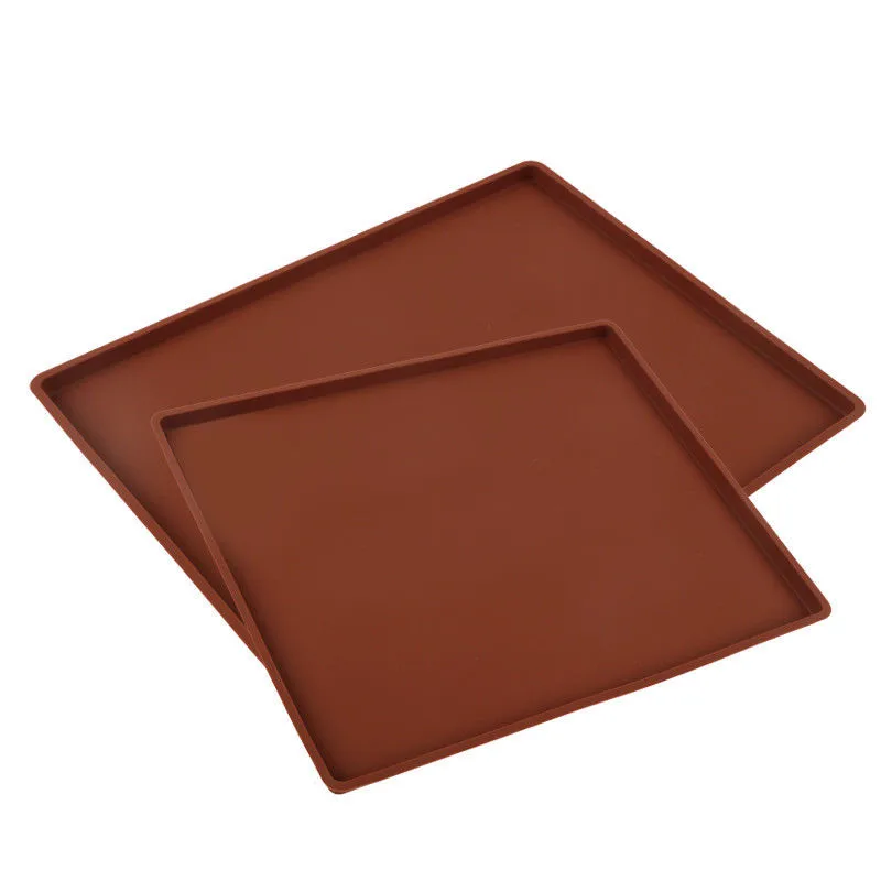 New Silicone Bakeware Baking Dishes Pastry Bakeware Baking Tray Oven Rolling Kitchen Bakeware Mat Sheet