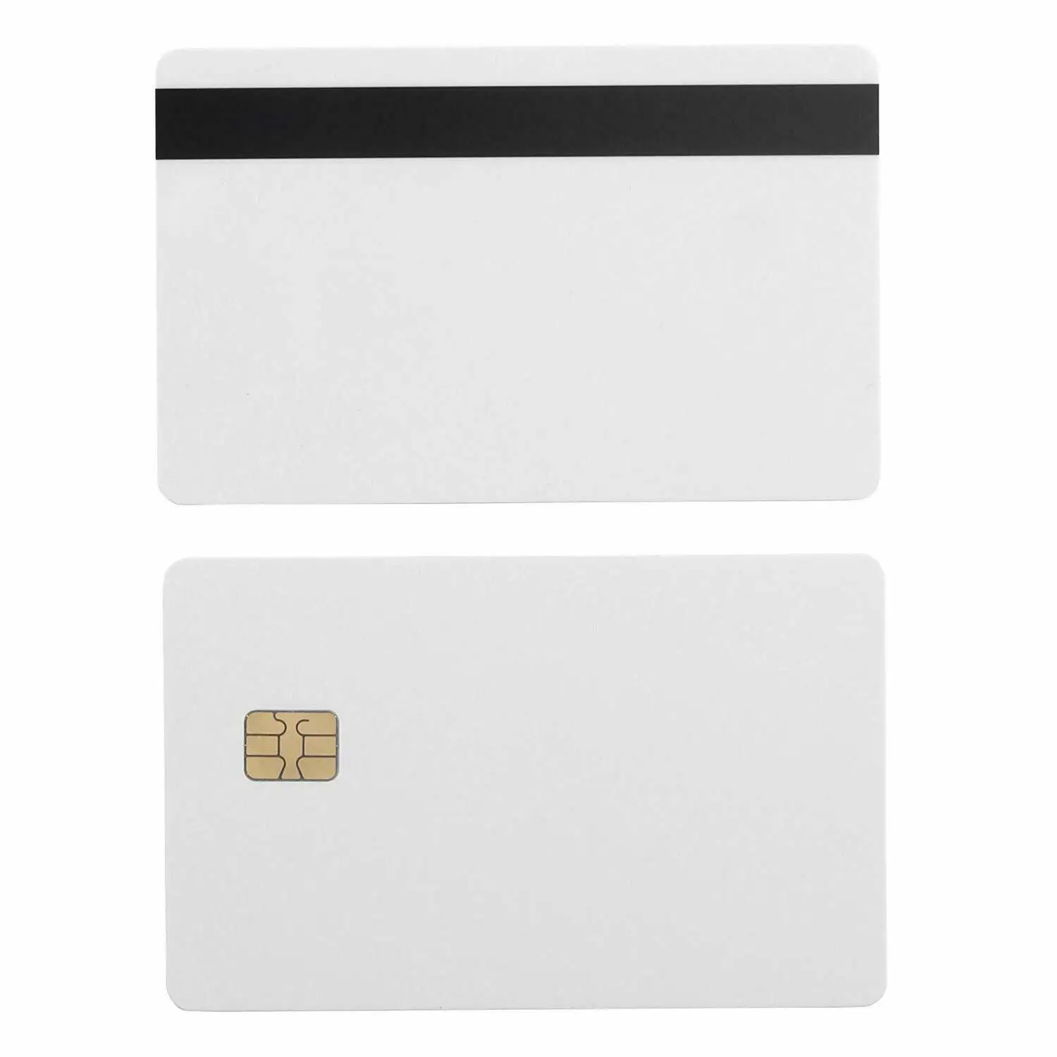 50PCS SLE4442 3Track Hi Co Magnetic Stripe Contact IC Composite Smart Card