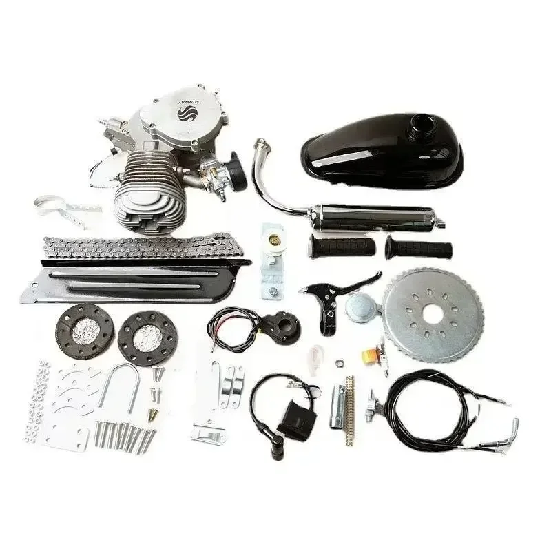 Motor para bicicleta chopper kit de bicicleta motorizada motor bicimotor de 2 tiempos 80cc