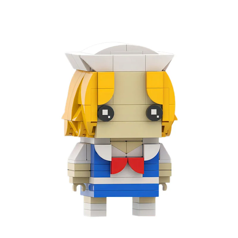 4 في 1 دمى أنيمي بريكهيدز اللبنات مجموعة غريب الأشياء الطوب لعب للأطفال طفل هالوين هدية عيد ميلاد