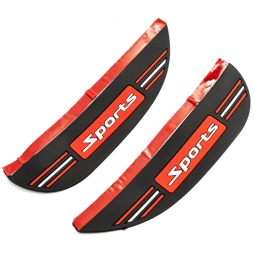 1 Piece 180x60mm Rearview Mirror Rain Eyebrow Board Rain Remover Mirror Cover Car Accessories Makes It Easy To Install