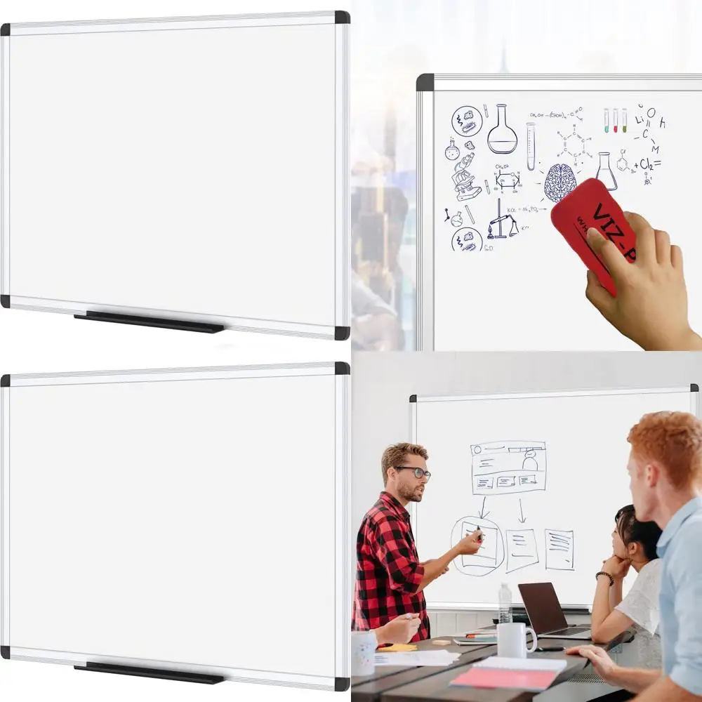 

24 x 48 Silver Aluminum Framed Magnetic Dry Erase Board