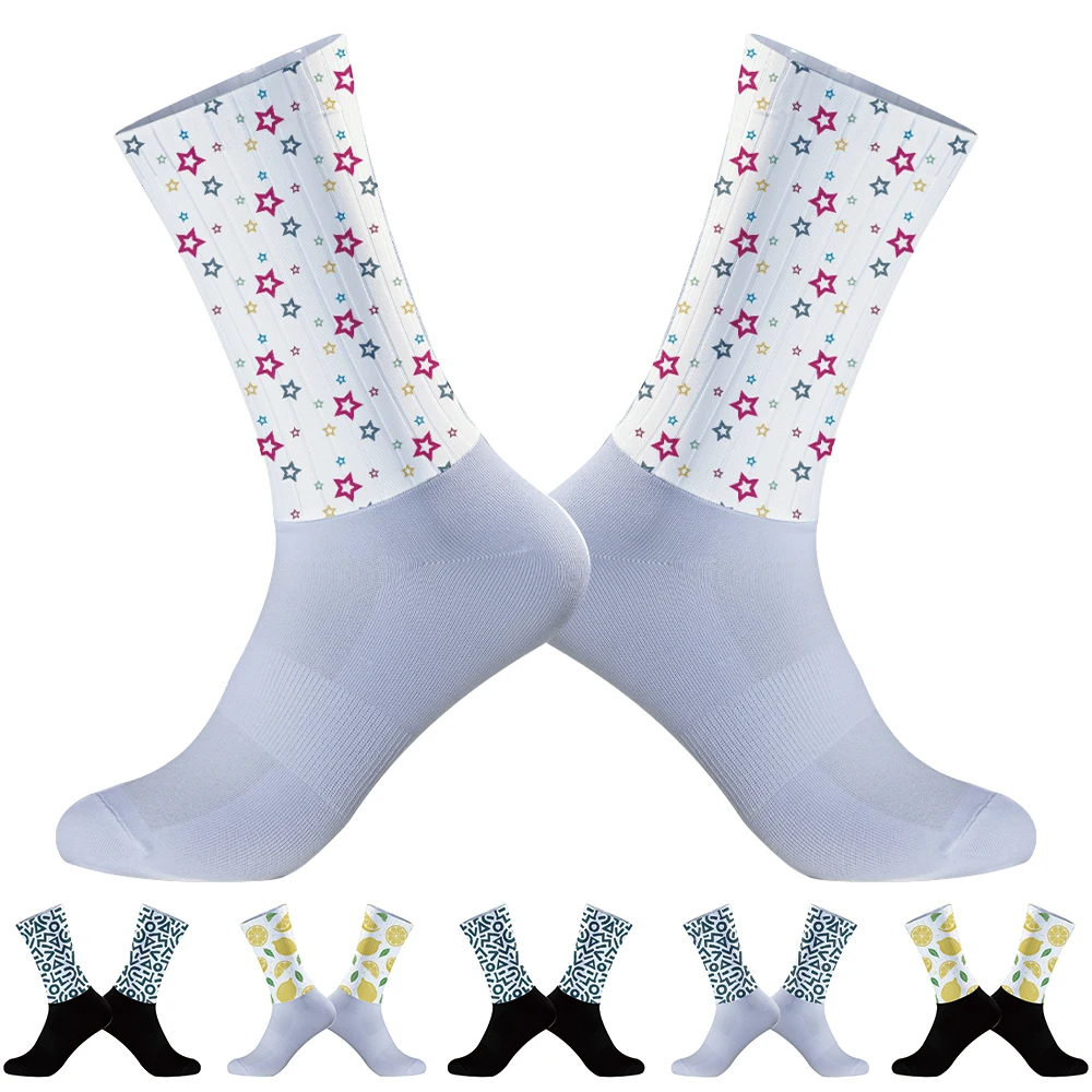 

Велосипедные носки, дышащие велосипедные носки, новинка 2024, профессиональные мужские и женские велосипедные носки, уличная спортивная одежда для гонок