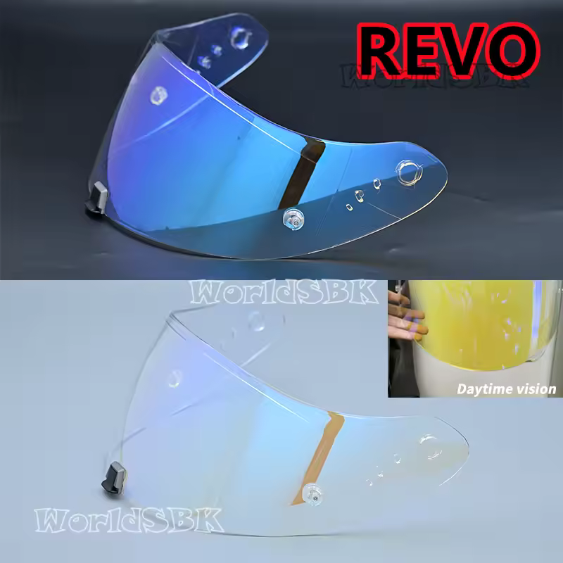 Helmets Visor For Scorpion Exo 1400 Carbon, R1 & EXO 520 391 Motorcycle Helmet Lens Visor Plating Uv Protection Lens Faceshield - Image 4