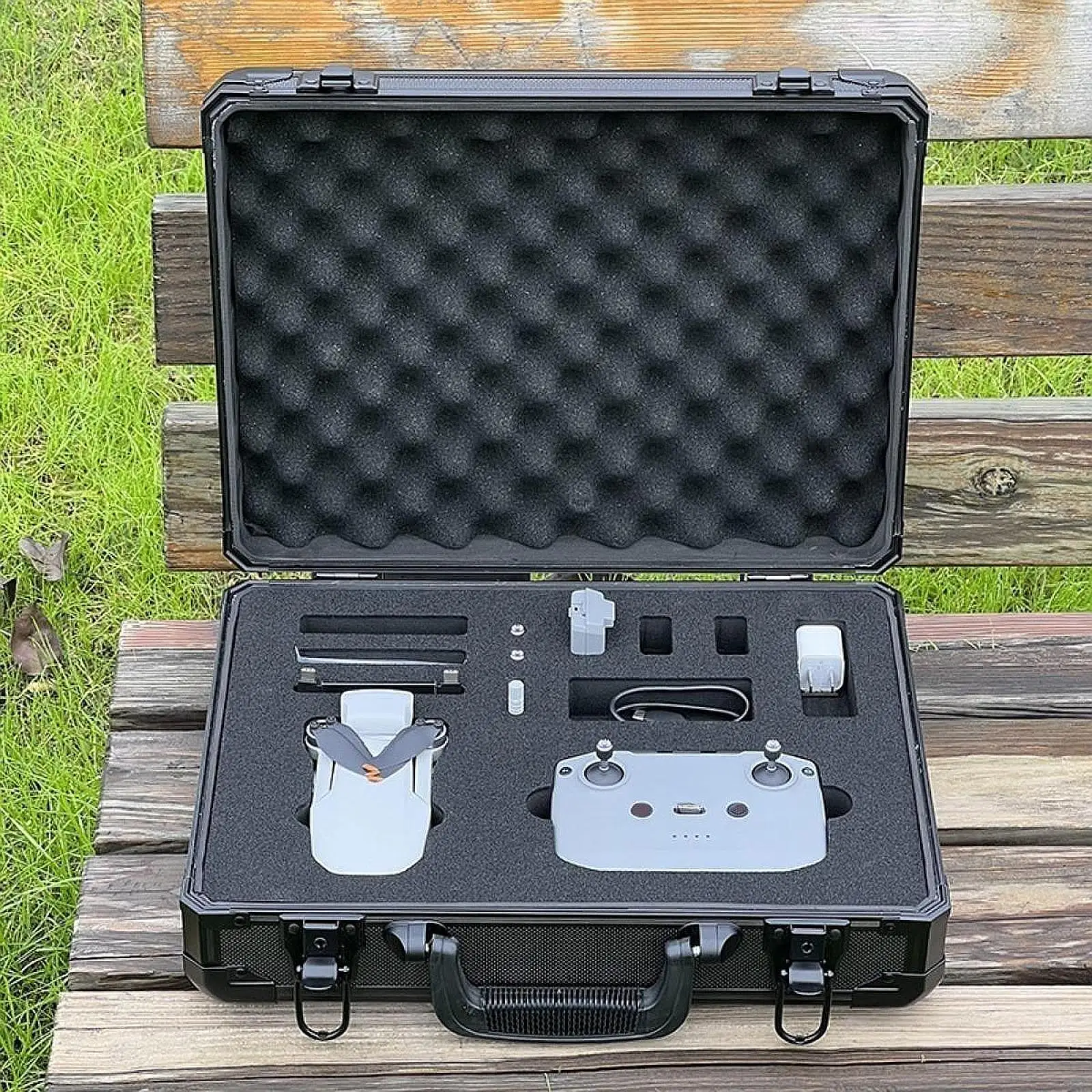 Professional Hard Case Soft Lining Hard Case for Mini 2 Quadcopter Aircraft