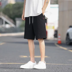 New Chinese Linen Pants Summer Lightweight Breathable Fashionable Men's Shorts Cotton Casual Pants Chinese Style Men's Wear