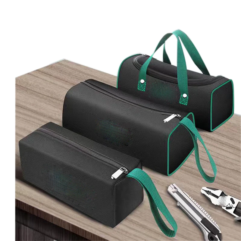 AIRAJ 2pcs Electrician Tool Bag Multifunctional Strong and Durable Oxford Thickened Woodworking Storage Portable Handheld Bag