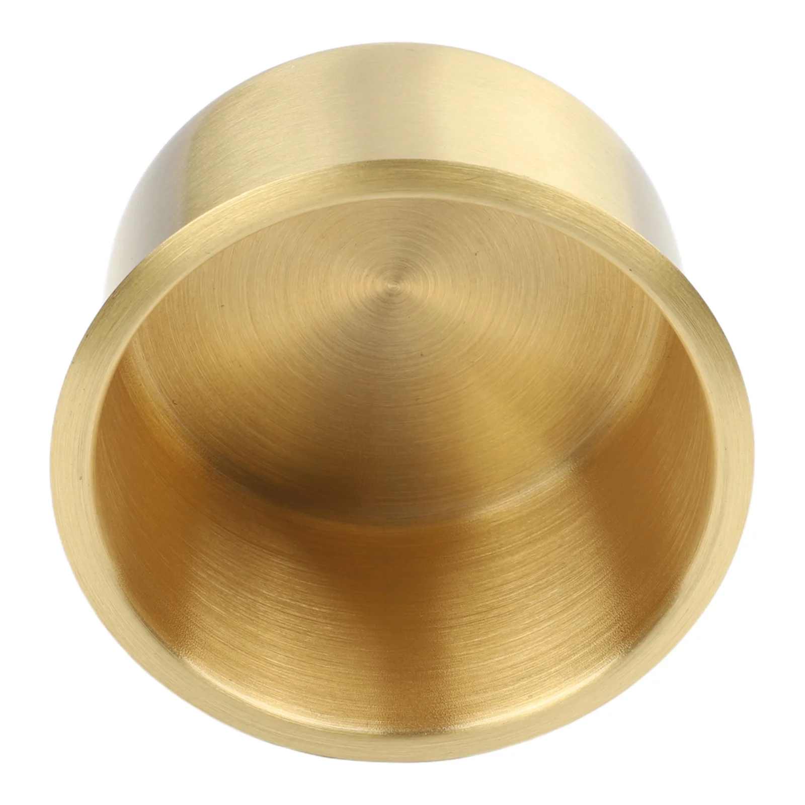 For RVs Yacht Embedded Cup Holder Copper-plated Metal Cup Tray For Efficient Use Of Space Modification Accessories