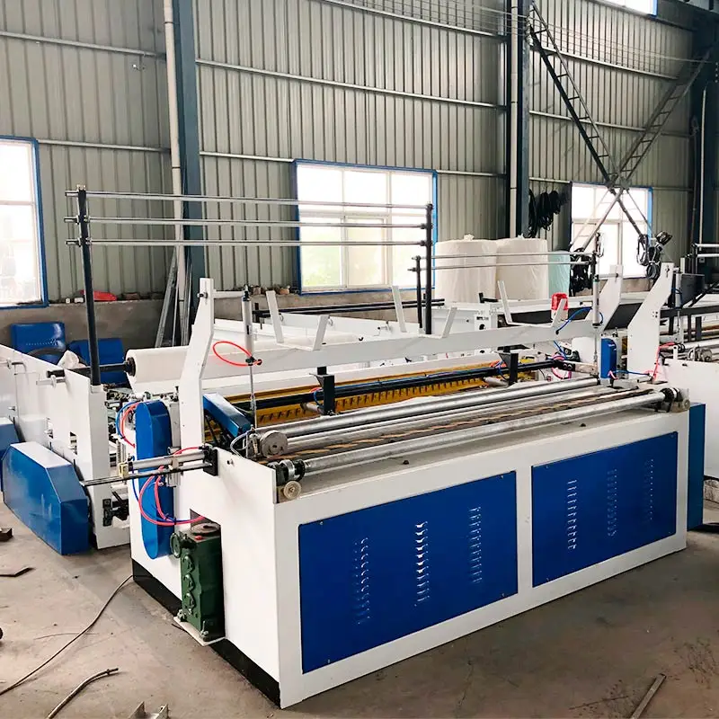 Factory Small Business Hot Sale Tissue Toilet Paper Roll Making Rewinding Machine