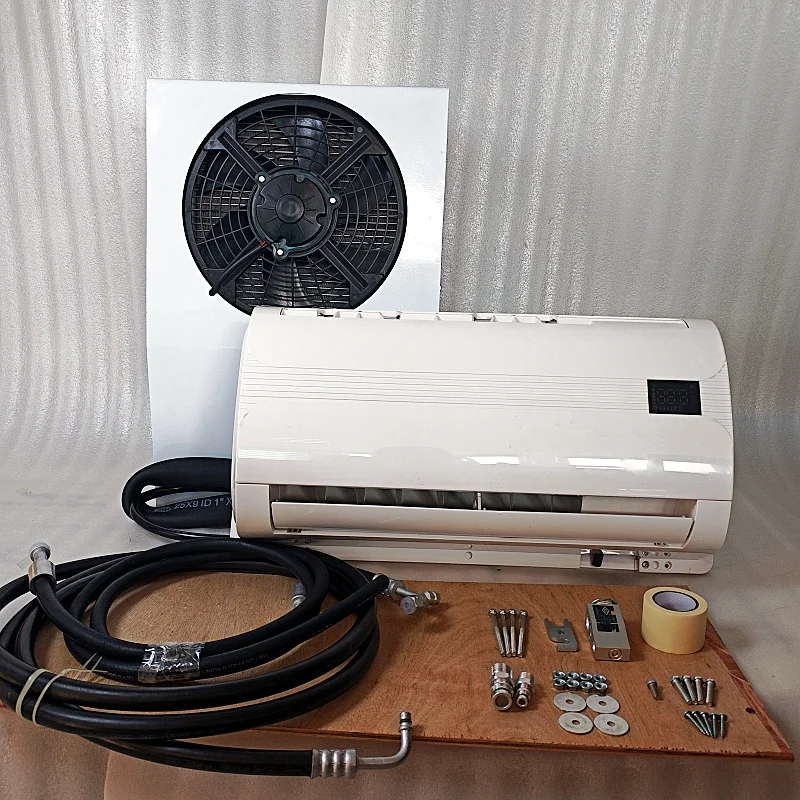 air Conditioner, 12v air Conditioner, Suitable for vans and Buses, 2800W Cooling Capacity, R134a Refrigerant, 24v Ac for Truck