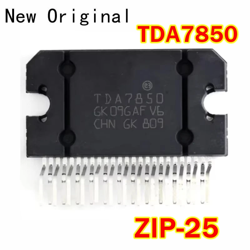 

New and Original TDA7850 ZIP-25 4 x 50 W MOSFET quad bridge power amplifier plus HSD