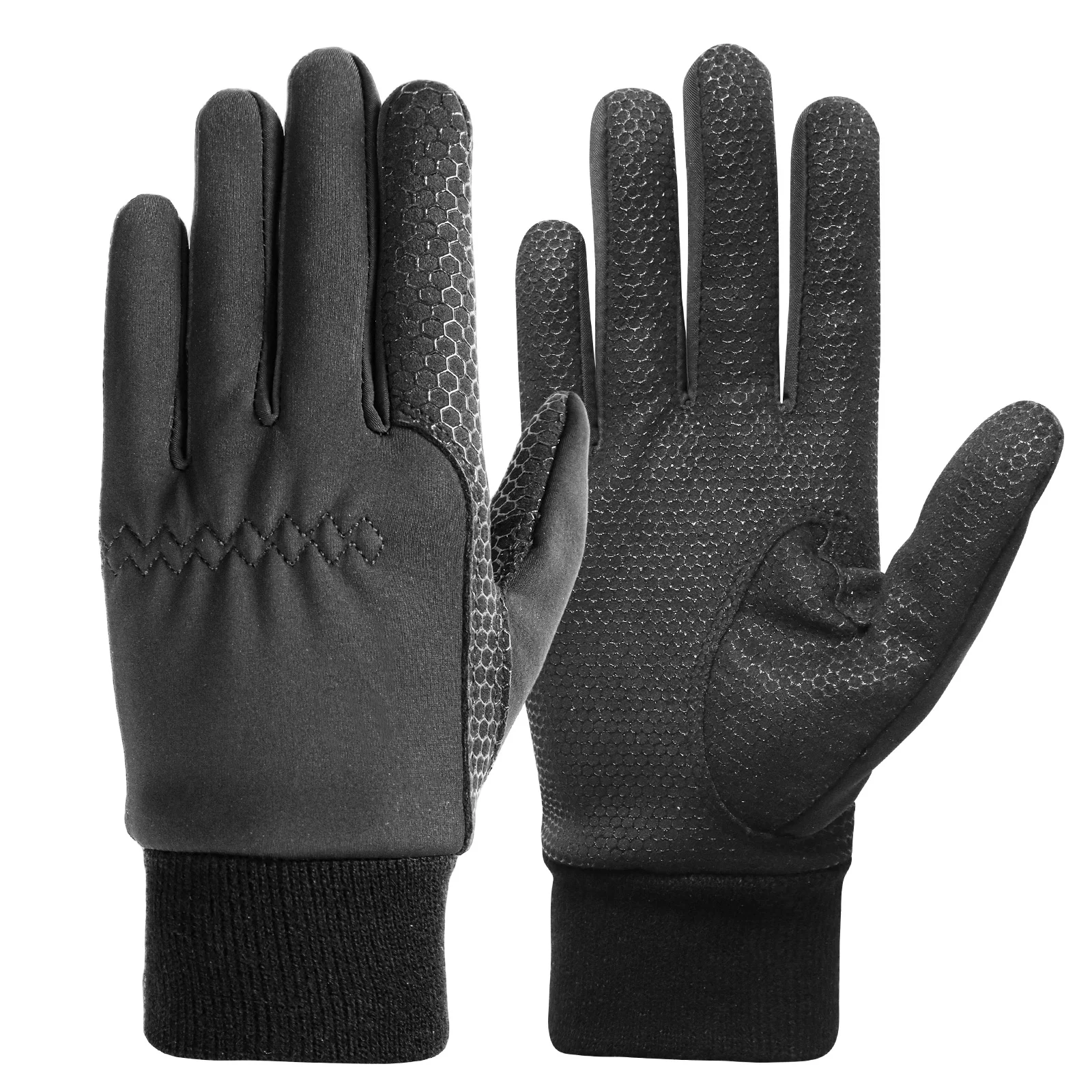 

Winter Golf Gloves Men with Performance Grip 1 Pair, Cold Weather Windproof Waterproof Size Samll Medium ML Large