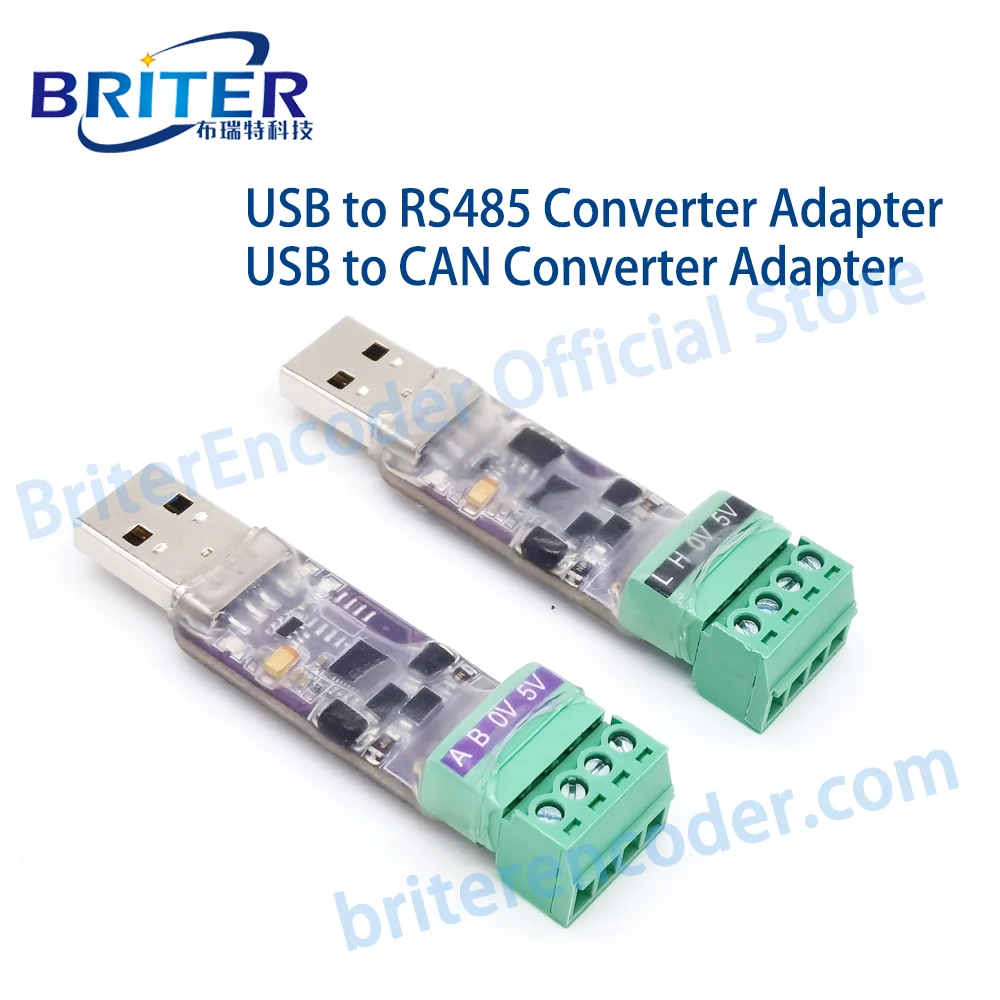 

Industrial USB To RS485 Converter Adapter Upgrade Protection Standard Modbus RTU A Connector Board Module