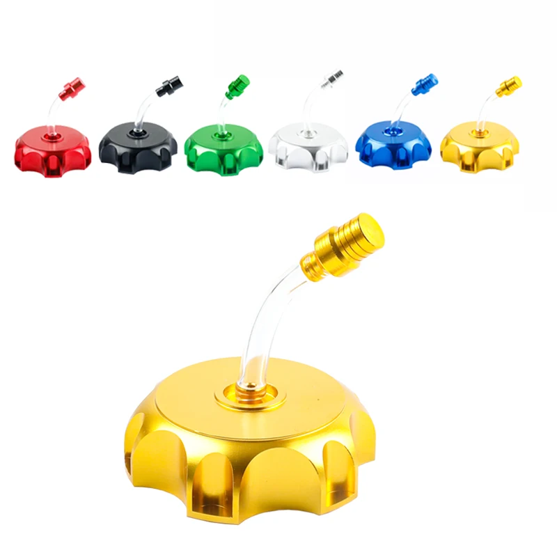 6 colori accessori moto parti benzina benzina CNC tappo serbatoio per Dirt/Pit Bike ATV Quad per la maggior parte delle moto