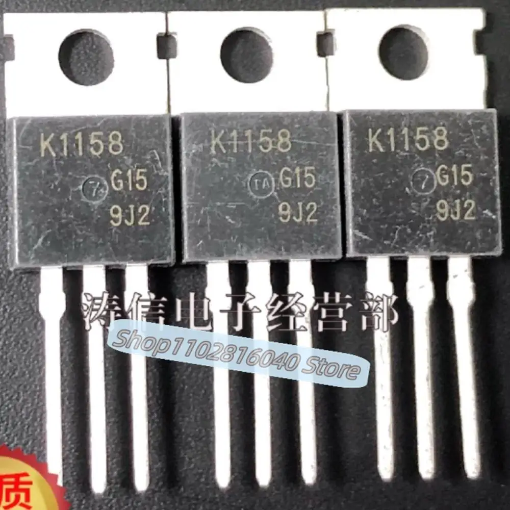 10 sztuk/partia 2SK1158 K1158 TO-220 500V 7A MOSFET najlepsza jakość importowane oryginalne miejsce