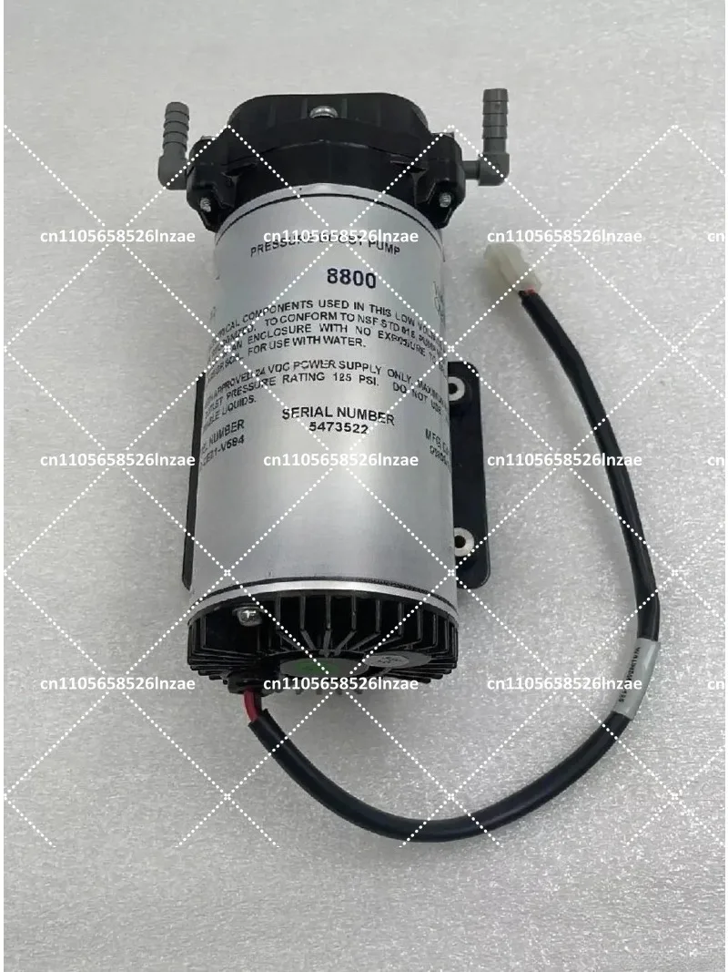 Diaphragm Pump 24V DC/AC 200GPD 60-125PSI RO Booster Pump for Water Purifier Pressure Boost & Filtration