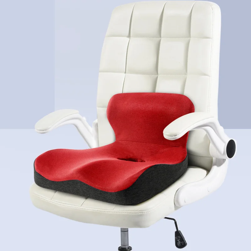 

"L" Shape Memory Foam Orthopedic Cushion Comfort Ergonomic Design Back Coccyx Pillow For Car Seat Office Chair Pain Relief