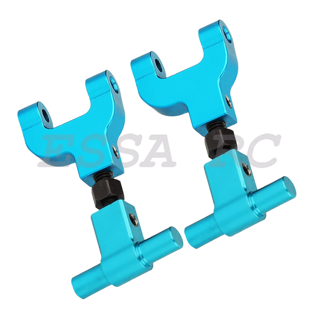 4pcs Aluminum Alloy Adjustable Front Upper Suspension Arms And Rear Upper Swing Arms For Tamiya TT02 1/10 RC Car Upgrade Parts