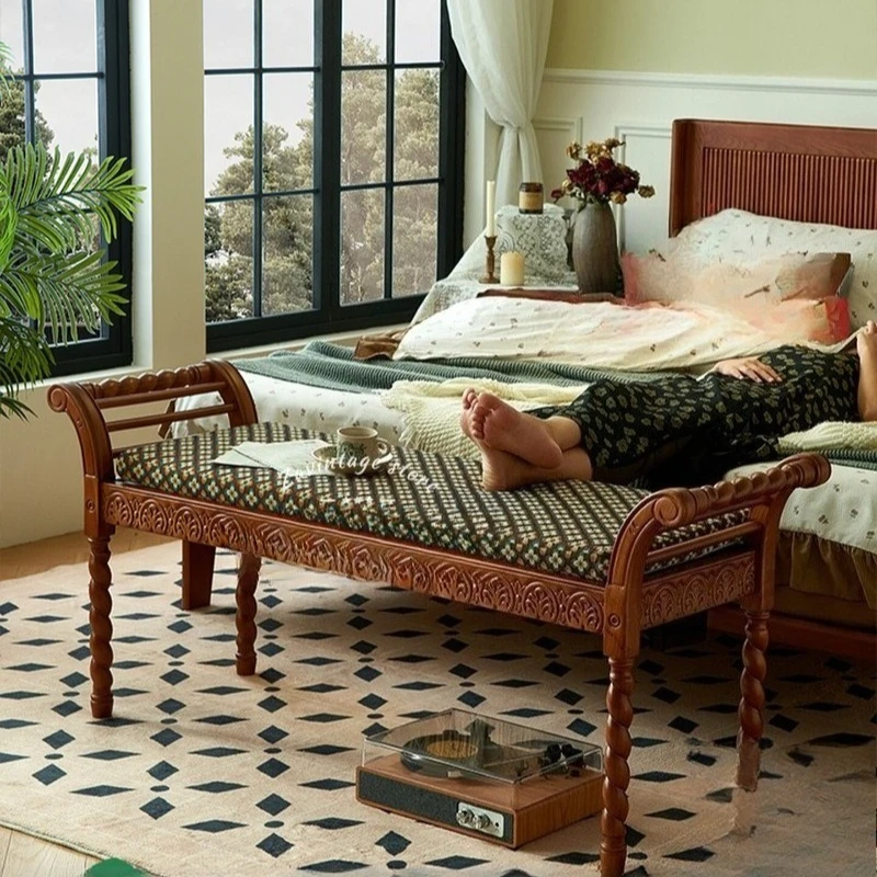 

Chair Bench Bench Small Apartment Bedroom Bedroom Bedside Stool Dressing Stool Living Room Entrance Qin Stool