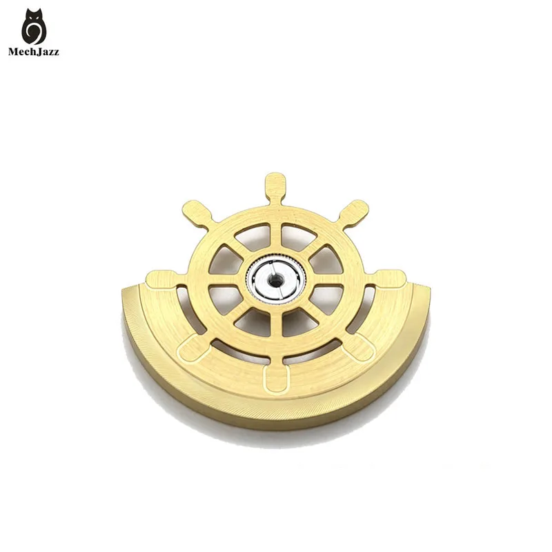 MechJazz Gold Rotor, NH35 Automatic Hammer, Fits NH34, NH35, NH36, NH38, 4R35, 7S26 Watch Movement Rotor Parts