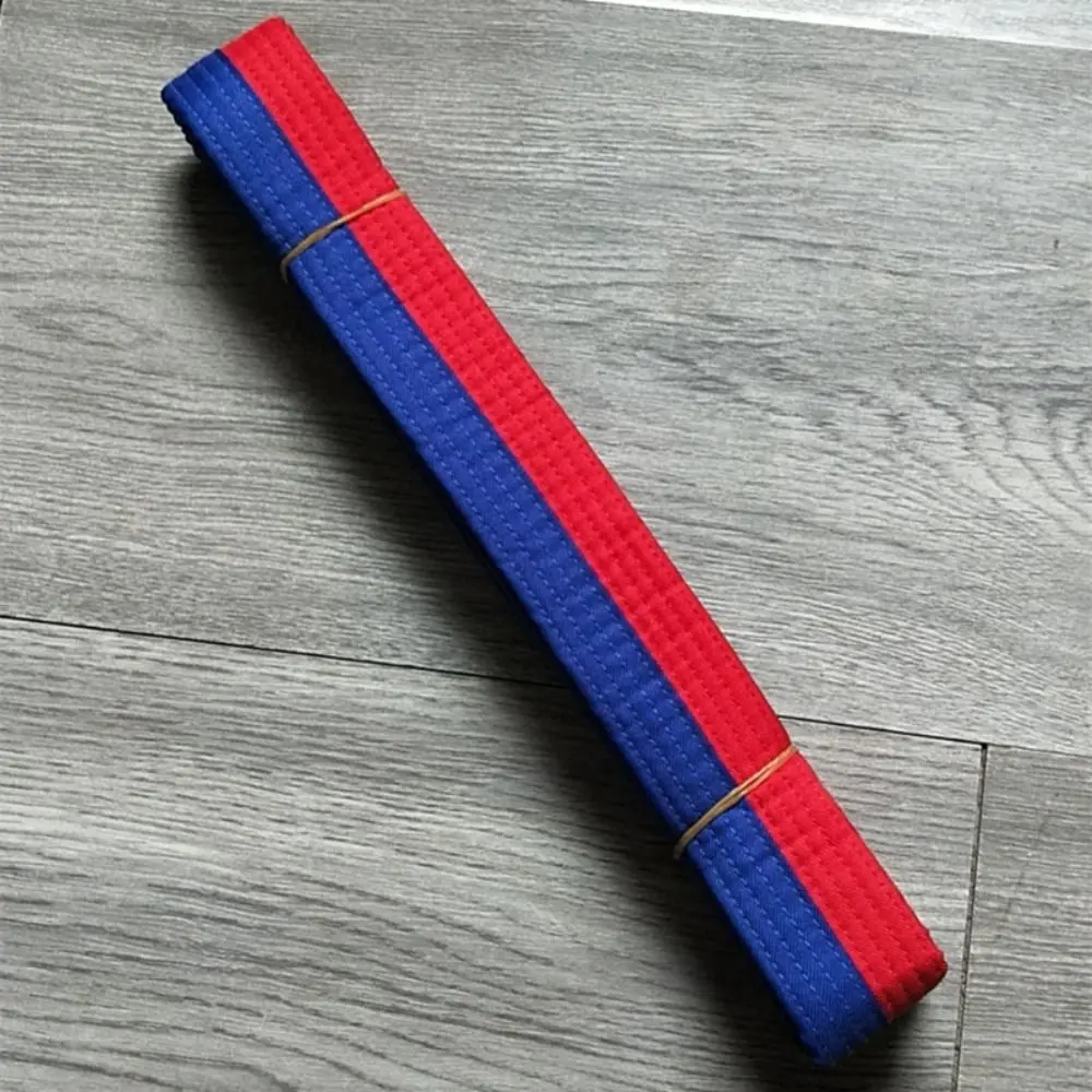 Cotton Taekwondo Belt Uniform Black/Red/Green/Yellow udo Jiu jitsu Standard Tapes Colorful 2.2/2.8M