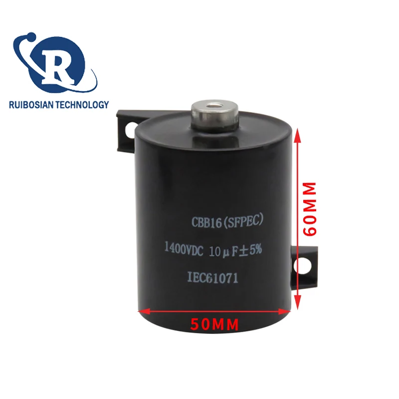 

Черный цилиндр 1400 В 10 мкФ Конденсатор сварочного аппарата