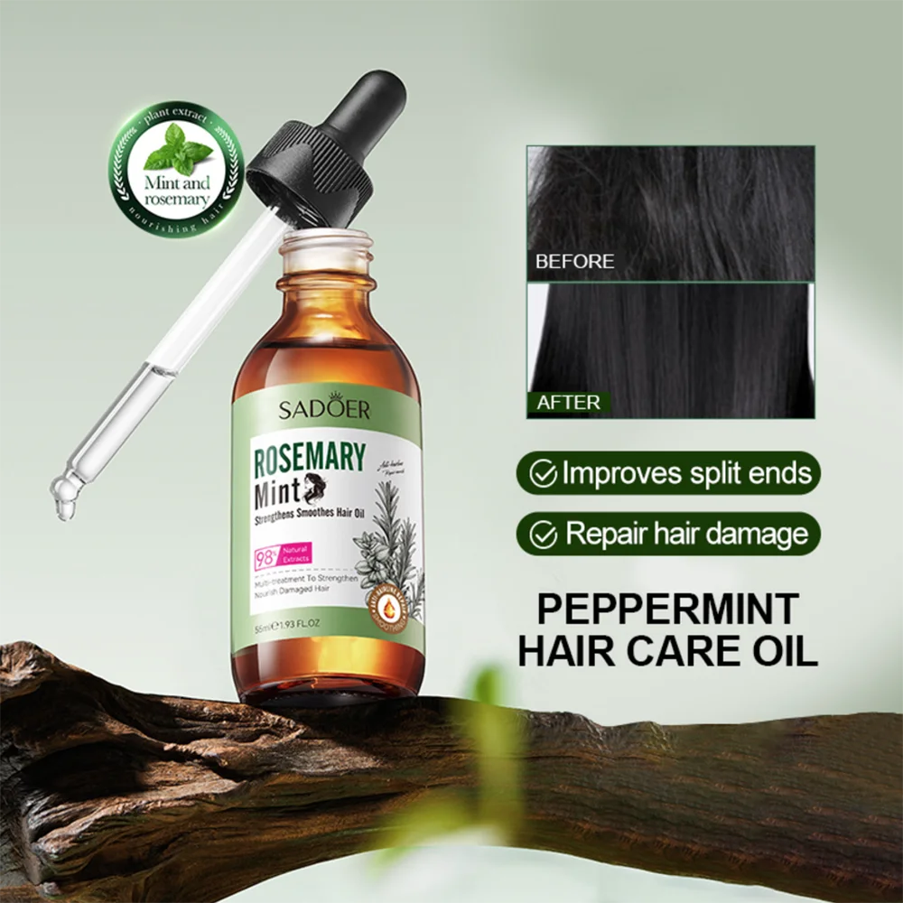 Rosemary Oil For Hair Growth Treatments Aceite Para El Cabello Tratamiento Olejek Do Włosów Haaröl Rosemari Oil Olio Capelli