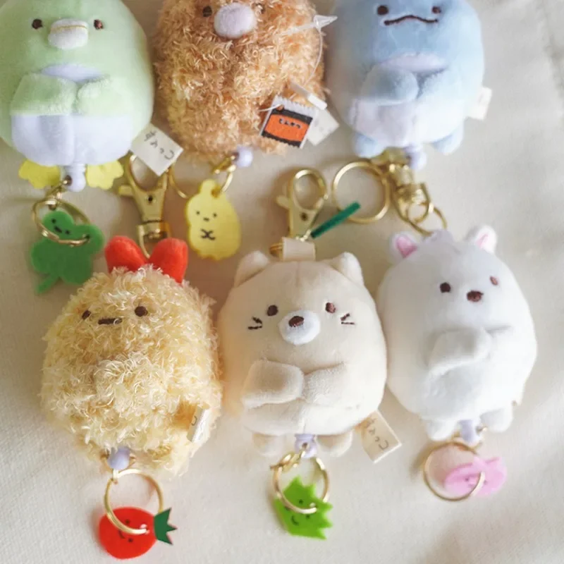 Kutte Ebi Furai Geen Shibari/Tokage Pluche Hanger Sleutelhanger Cartoon Rugzak Decoratieve Hanger Sumikko Gurashi Perifere Geschenken