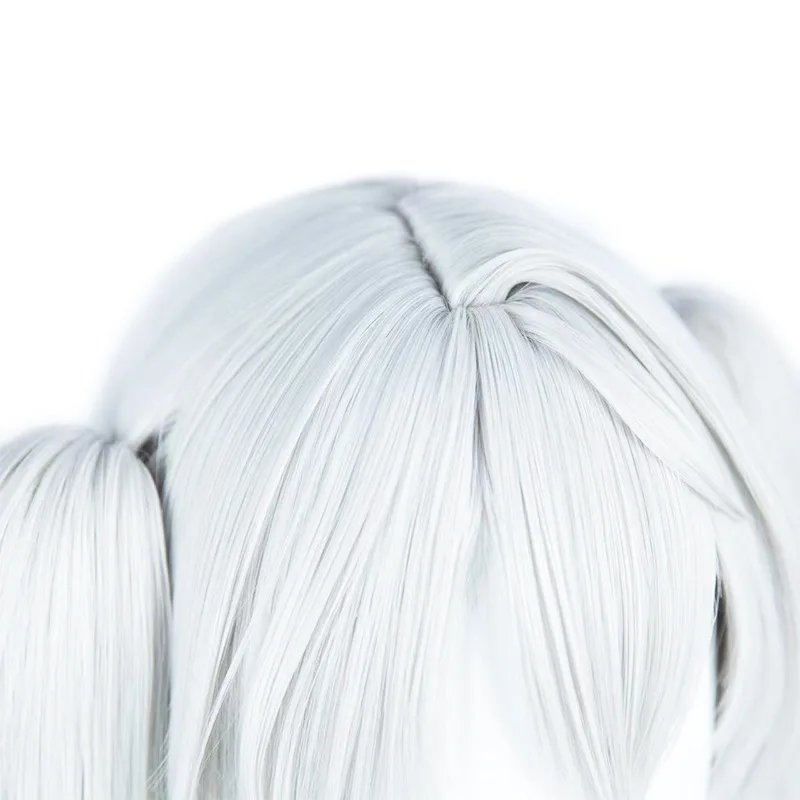 YouTuber virtuale VTuber Rainbow Society Parrucca cosplay femminile Genderbend Koyama Parrucca con doppia coda di cavallo con clip tigre