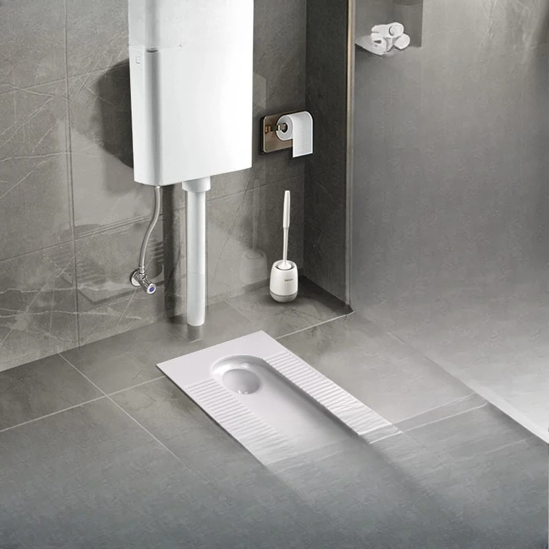 Bathroom squatting toilet, complete set of water tank, household, bathroom urinal squatting