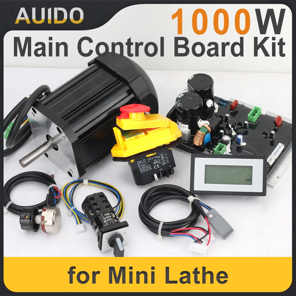 1000W Brushless DC Motor/Main Control Board/WM210V lathe Power Board Motor kit